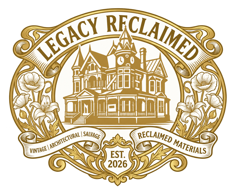 Legacy Reclaimed architectural salvage and reclaimed materials logo